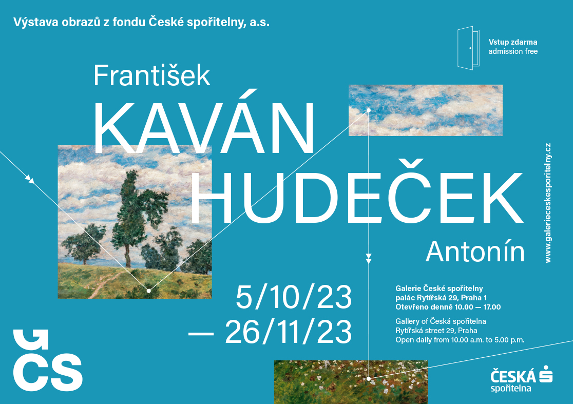 František Kaván a Antonín Hudeček - výstava obrazů