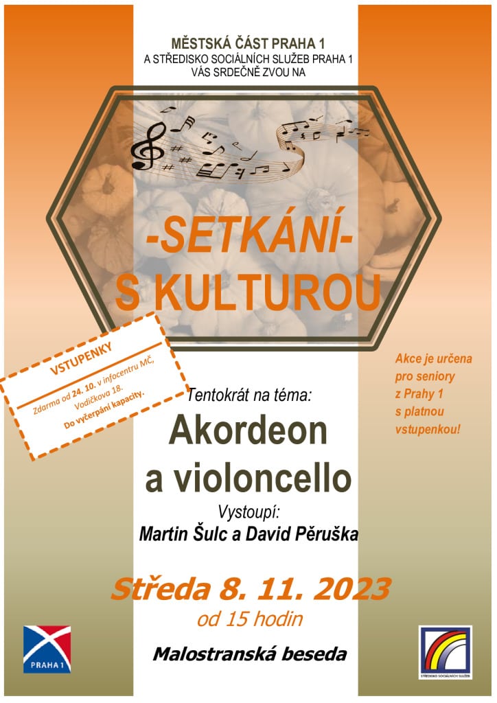 Setkání s kulturou - Akordeon a violoncello (Martin Šulc a David Pěruška)