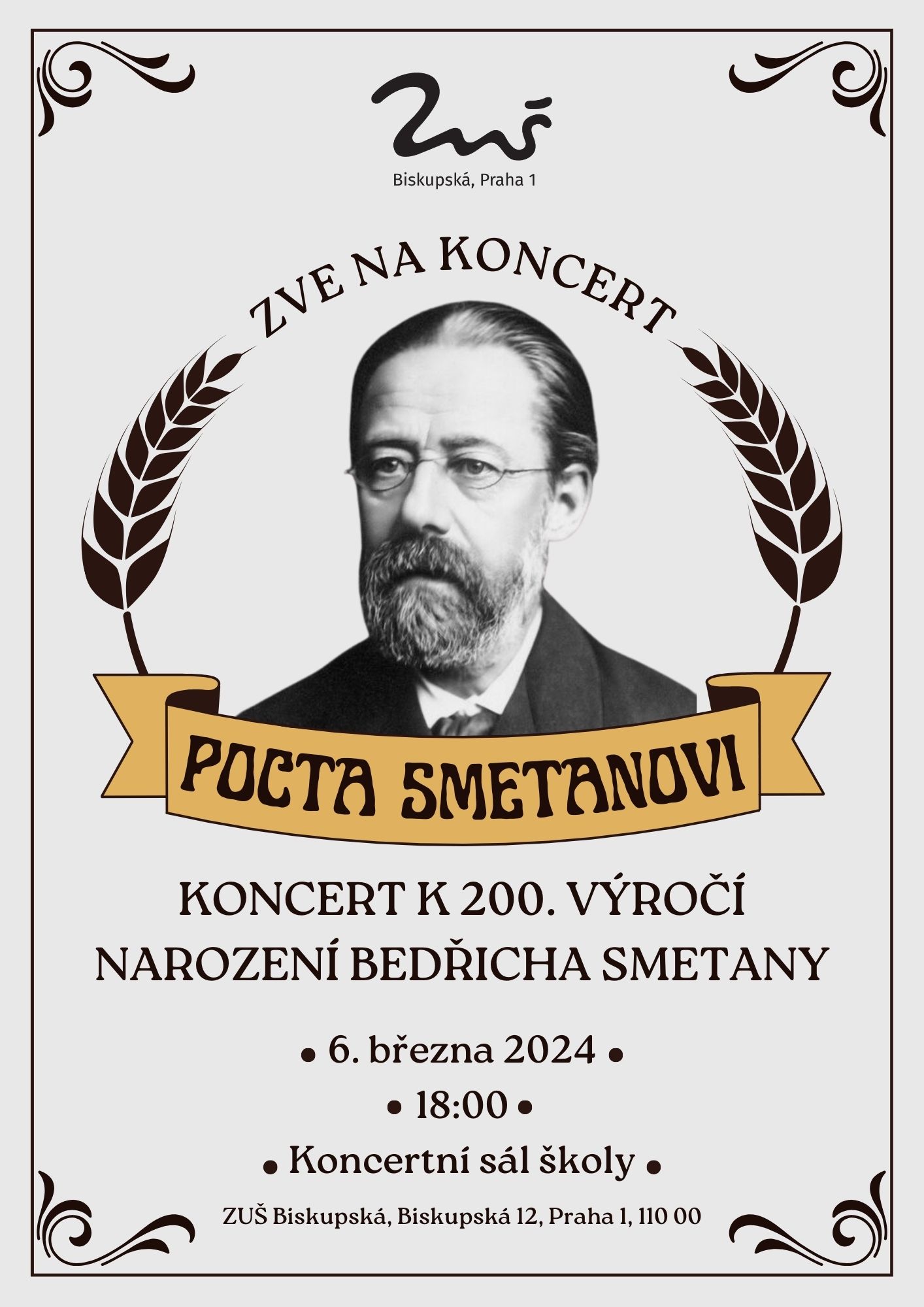 Pocta Smetanovi - Koncert k 200. výročí narození Bedřicha Smetany