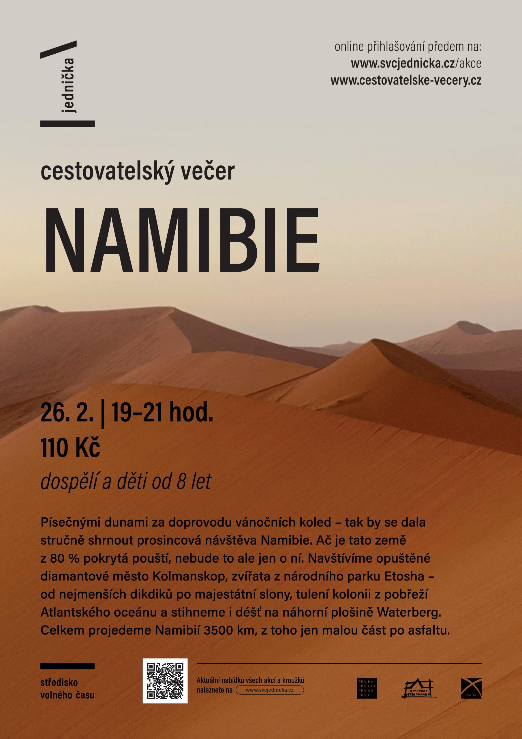 Cestovatelský večer - Namibie