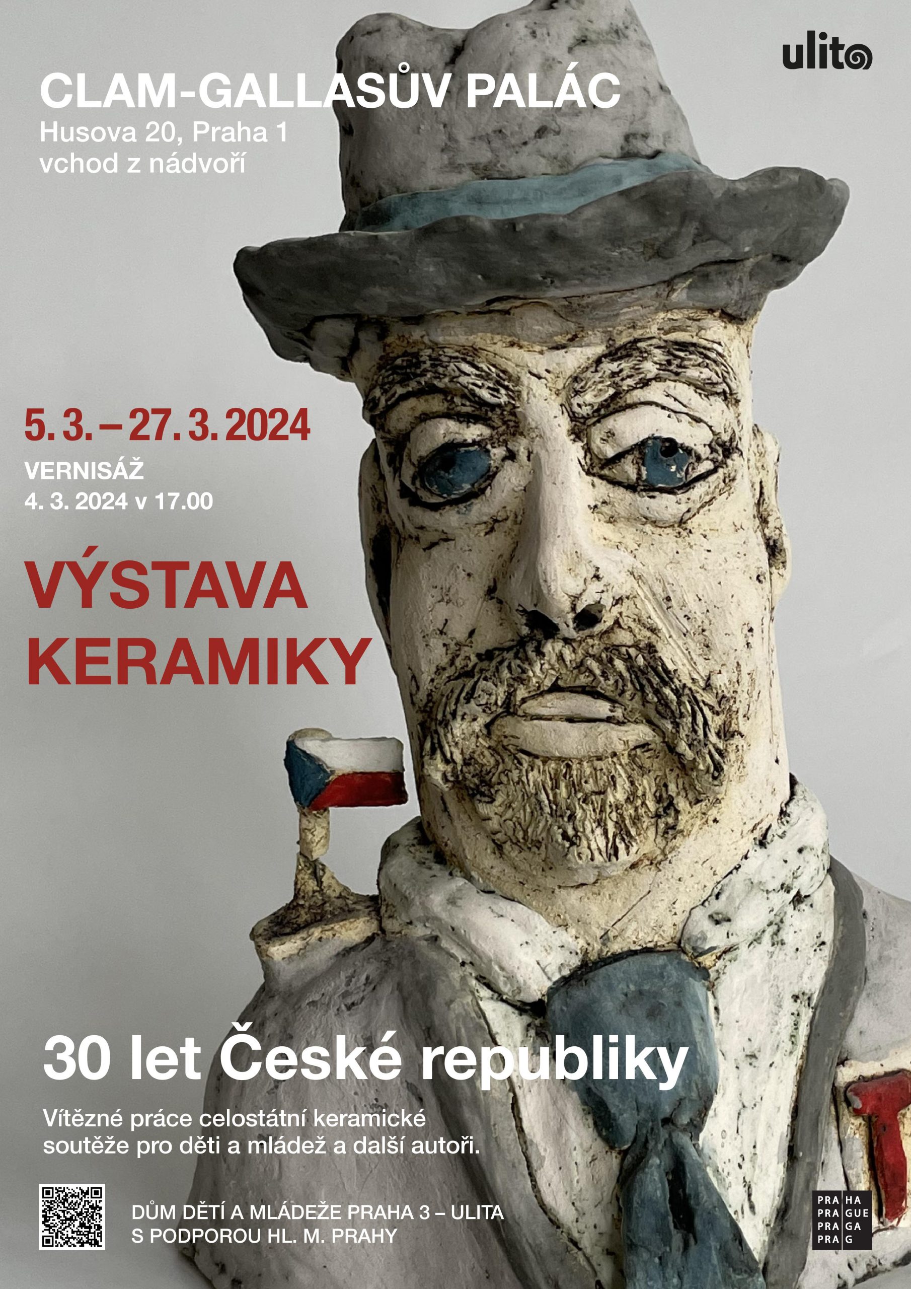 Vernisáž výstavy děl oceněných v celostátní keramické soutěži - 30 let České republiky