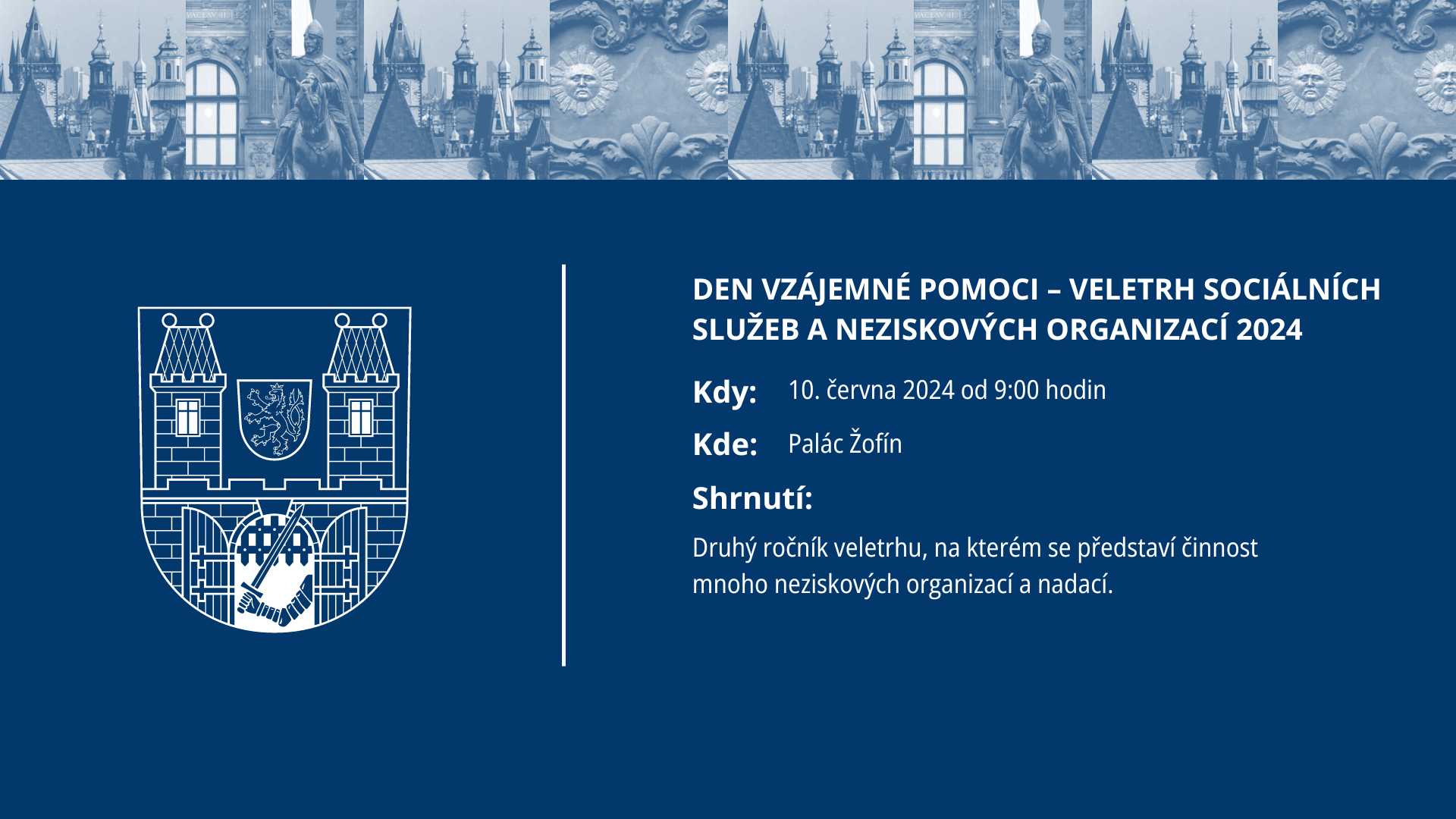 Den vzájemné pomoci – veletrh sociálních služeb a neziskových organizací 2024